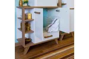 Тумба с раковиной Sanflor Ингрид 80 белый (С12474) - 2