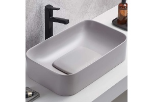 Раковина накладная WeltWasser WW ELBACH 78575-60 MT-GR 61 матовый серый (10000008702)