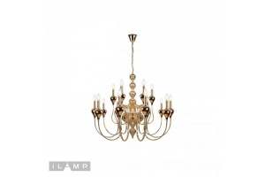 Подвесная люстра iLamp Lady 88003-10+5 GD