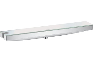 Шланговое подключение Hansgrohe Rainfinity Porter 500 26843000 с полкой и держателем