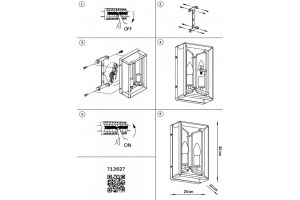 Накладной светильник Lightstar Regolo 713627 - 3