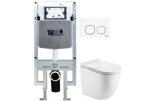 Комплект Weltwasser AMBERG 497 ST + HEIMBACH 004 GL-WT + AMBERG RD-WT (10000006706)