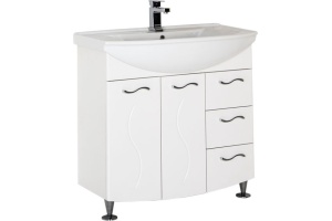 Тумба для комплекта Aquanet Моника 85