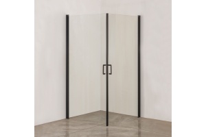 Душевой уголок Orange E04 090TB 90х90, профиль черный - 2