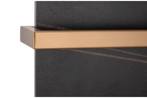 Полотенцесушитель электрический Black&White Moon 43.2х81 коричневый с золотом - 3