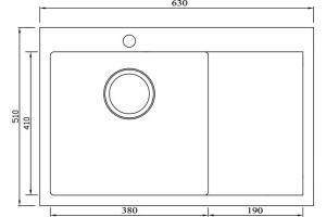 Металлическая мойка Seaman SMB-6351 (SMB-6351RS.A) - 3