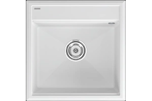 Мойка кухонная мойка Paulmark Stepia 50 белый матовый
