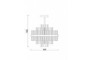 Подвесная люстра Freya FR5216PL-06BS - 2