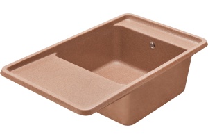 Мойка кухонная AQUATON Беллис 87 терракотовая - 2