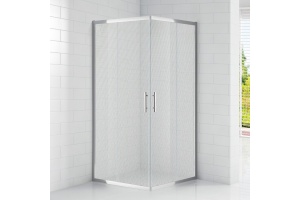 Душевой уголок Cezares Eco O-A-2-80-P-Cr стекло punto