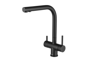 Смеситель для кухни Swedbe Selene Plus черный матовый (8144B)