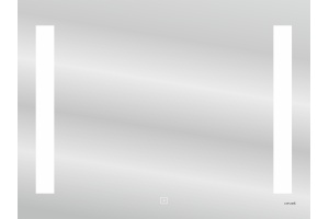 Зеркало Cersanit LED 020 base 80, с подсветкой, сенсор на зеркале - 3