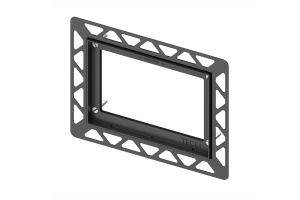 Рамка монтажная, цвет черный