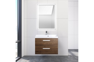 Тумба под раковину BelBagno Aurora 70 темное дерево - 2