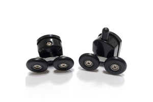 Душевой уголок Abber Schwarzer Diamant 150x100 профиль черный стекло прозрачное - 3