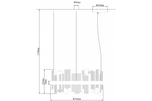 Подвесной светильник Wertmark Lotta WE460.01.303 - 2
