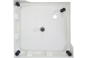 Квадратный душевой поддон Royal bath  80 см (RB 80HP) - 3