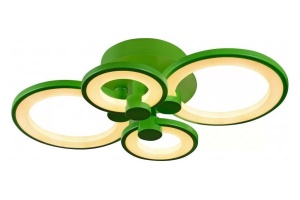 Потолочная люстра iLedex Ring A001/4 GREEN