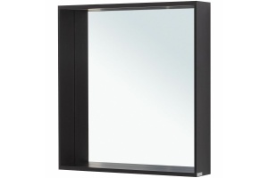 Зеркало Allen Brau Reality 70 с подсветкой черный матовый
