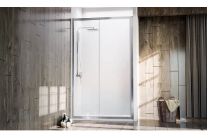 Душевая дверь в нишу Veconi Vianno VN-72 130 см профиль хром (VN72-130-01-C4) - 2