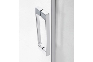 Шторка на ванну Cezares Tandem Soft VF 2 160/145 C Cr IV стекло прозрачное - 3