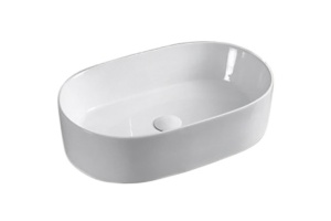 Раковина накладная Ceramalux N белый (9025)