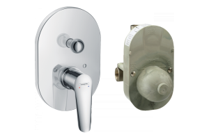 Смеситель на ванну Hansgrohe Logis E, 71408000, хром