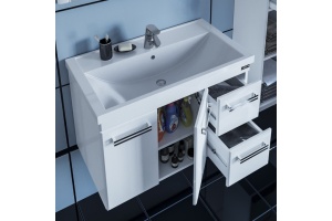 Тумба под раковину Санта Меркурий 76.5 см (209004) - 3