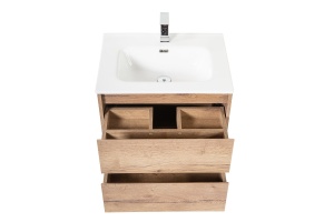 Тумба с раковиной BelBagno Kraft 70 светлое дерево  - 3