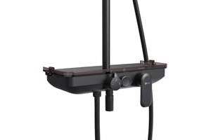 Душевая стойка Lemark Tropic LM7012BL черная - 3