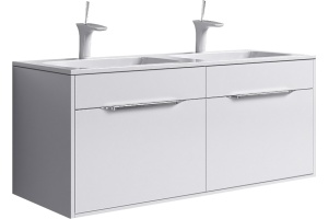 Тумба с раковиной Aqwella 5 stars Malaga 120 белая
