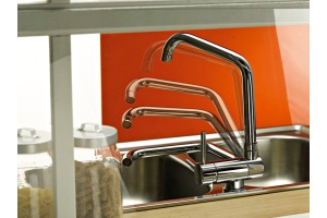 Смеситель для кухонной мойки Webert  хром (WD920702015) - 2