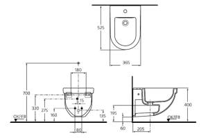 Биде подвесное Ideal Standard Washpoint белый - 3