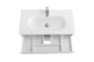 Комплект мебели BelBagno Kraft 80 белый матовый - 3