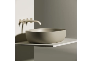 Раковина накладная Ceramica Nova Element 60х41.5 кофейная - 3