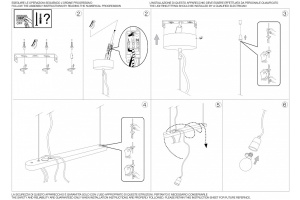 Подвесной светильник Ideal Lux Electric ELECTRIC SP4 - 3