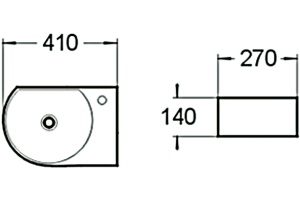 Рукомойник SantiLine SL-2015R - 2