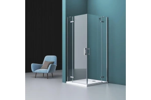 Душевой уголок BelBagno Kraft 120х80 хром (KRAFT-AH-22-120/80-C-Cr-R) - 2