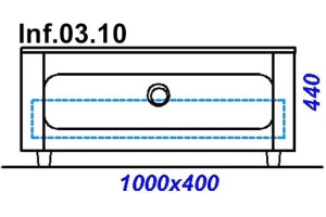 Тумба Aqwella 5 stars Инфинити Н10 белая - 3