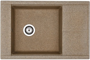 Мойка кухонная AQUATON Делия 78 терракотовая