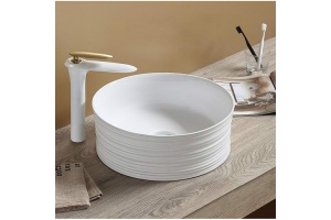 Раковина накладная CeramaLux N 41 см белый (W1532(78420)) - 3