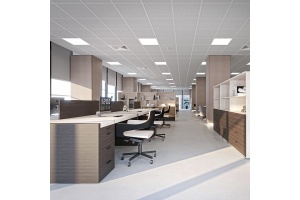 Светильник для потолка Армстронг Feron MASTER+ ДВО 36W-5000К-595х595х40-опал 48788 - 3