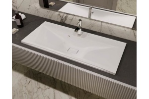 Раковина встраиваемая Stella Polar Milen 100 белый - 2