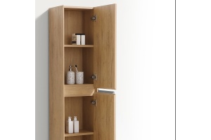 Шкаф-пенал Vincea Chiara 150х35 светлое дерево - 2