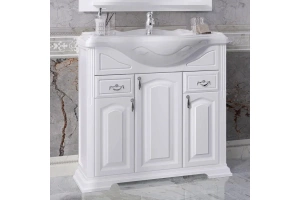 Тумба под раковину Opadiris Риспекто 85 белый матовый