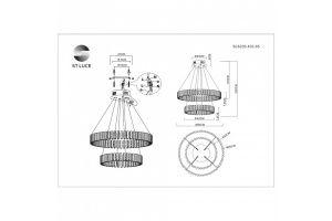 Подвесная люстра ST-Luce Estense SL6203.403.65 - 2