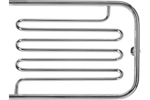 Водяной полотенцесушитель Terminus Фокстрот Лиана 500х700 Хром