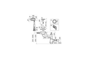 Сифон для кухонной мойки Omoikiri сталь (4956777) - 2