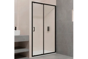 Душевая дверь RGW Passage PA-14B 100х195 профиль черный стекло прозрачное