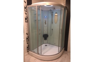 Душевая кабина Frank 118х118 с гидромассажем - 2